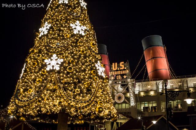 Christmas Tree (American Waterfront, Tokyo Disney SEA)